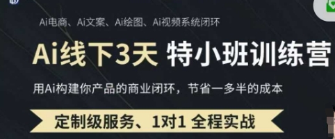 AI实操培训第20-21期线下,0基础保姆级教程,3月最新整理,企业获客、降本增效、打造超级个体-极客副业站